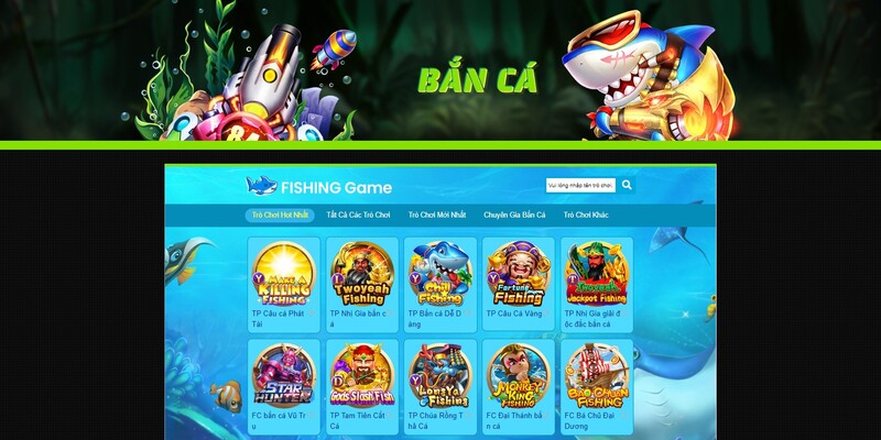 Đối tác cung cấp game bắn cá 69VN